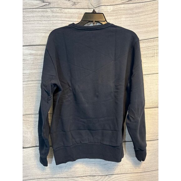 Ellesse Mens Navy Blue Crewneck Sweatshirt Size M - Picture 3 of 3